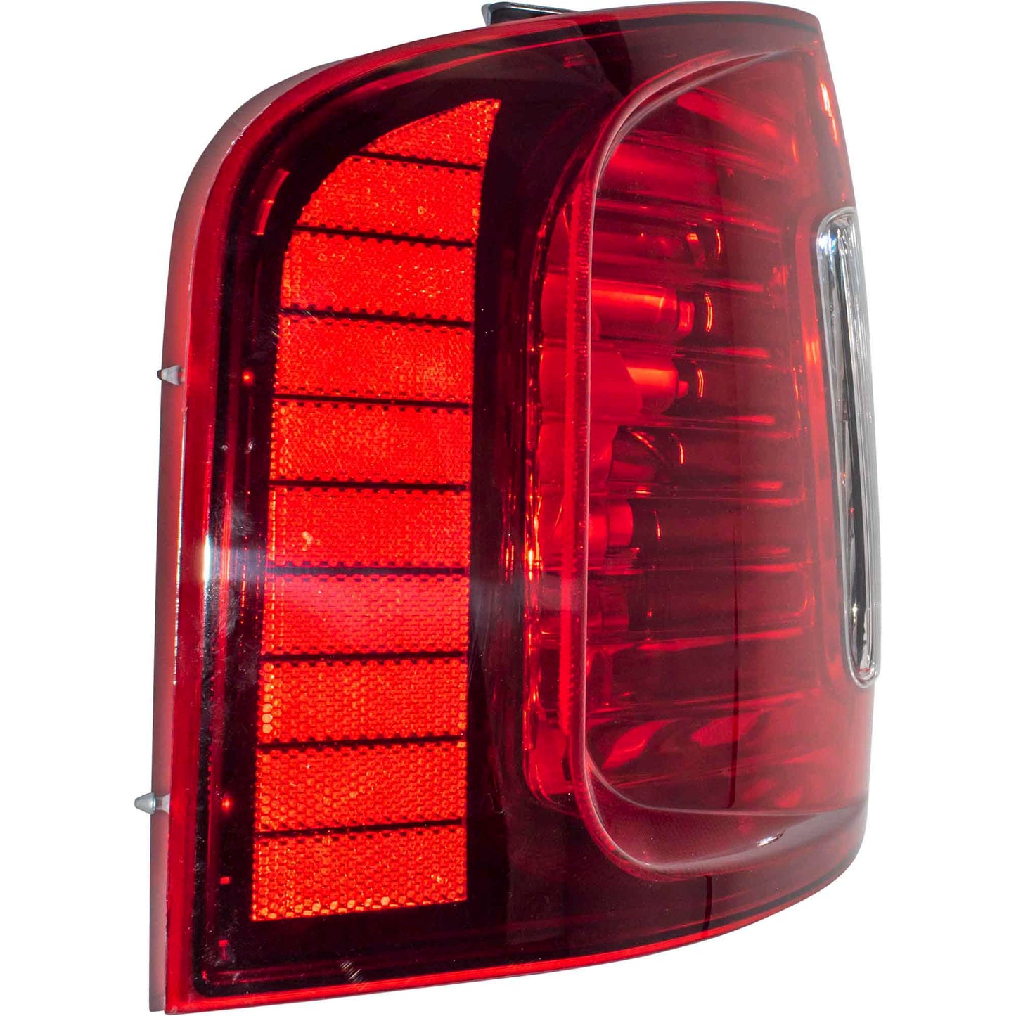 Brock Driver Side Left Combination Tail Light Assembly With Smoked Red Lens/Clear Back-Up Lens Compatible with 2011-2014 Ford Edge Sport 3222-2088L