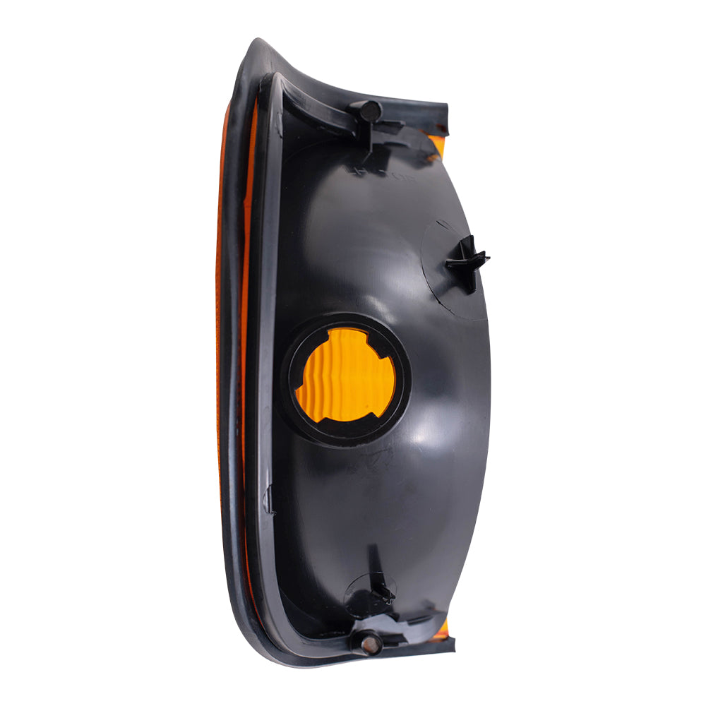 Park/Signal/Side Marker for 1992-2002 E-150 Econoline Amber Lens for 2003-2007 E-150 2003-2005 E-150 Club Wagon 1992-2002 E-250 Econoline 2003-2007 E-250 1992-1998 E-350 Econoline 3C2Z13201AA Left