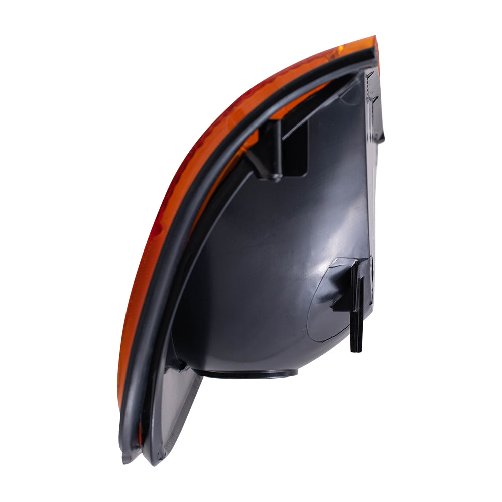 Park/Signal/Side Marker for 1992-2002 E-150 Econoline Amber Lens for 2003-2007 E-150 2003-2005 E-150 Club Wagon 1992-2002 E-250 Econoline 2003-2007 E-250 1992-1998 E-350 Econoline 3C2Z13201AA Left