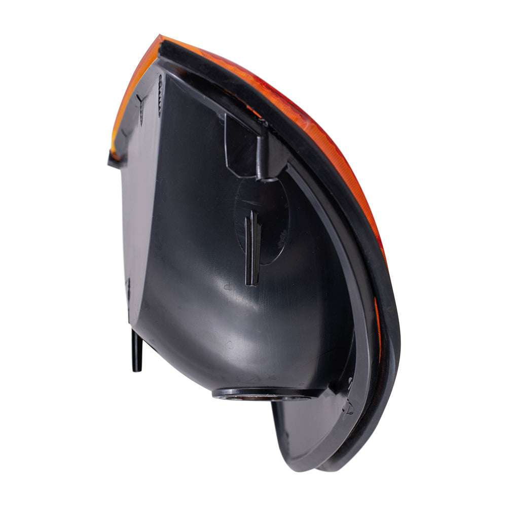 Park/Signal/Side Marker for 1992-2002 E-150 Econoline Amber Lens for 2003-2007 E-150 2003-2005 E-150 Club Wagon 1992-2002 E-250 Econoline 2003-2007 E-250 1992-1998 E-350 Econoline 3C2Z13201AA Left