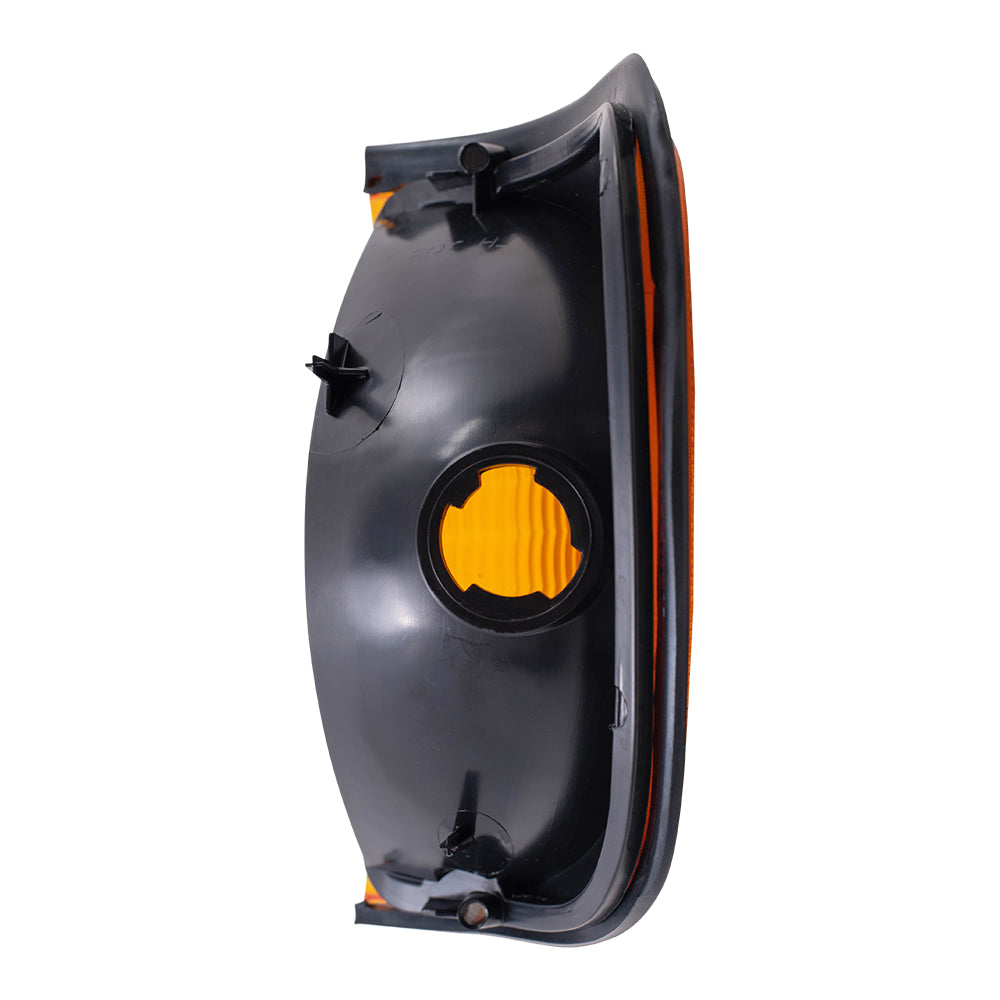 Park/Signal/Side Marker for 1992-2002 E-150 Econoline Amber Lens for 2003-2007 E-150 2003-2005 E-150 Club Wagon 1992-2002 E-250 Econoline 2003-2007 E-250 1992-1998 E-350 Econoline 3C2Z13200AA Right