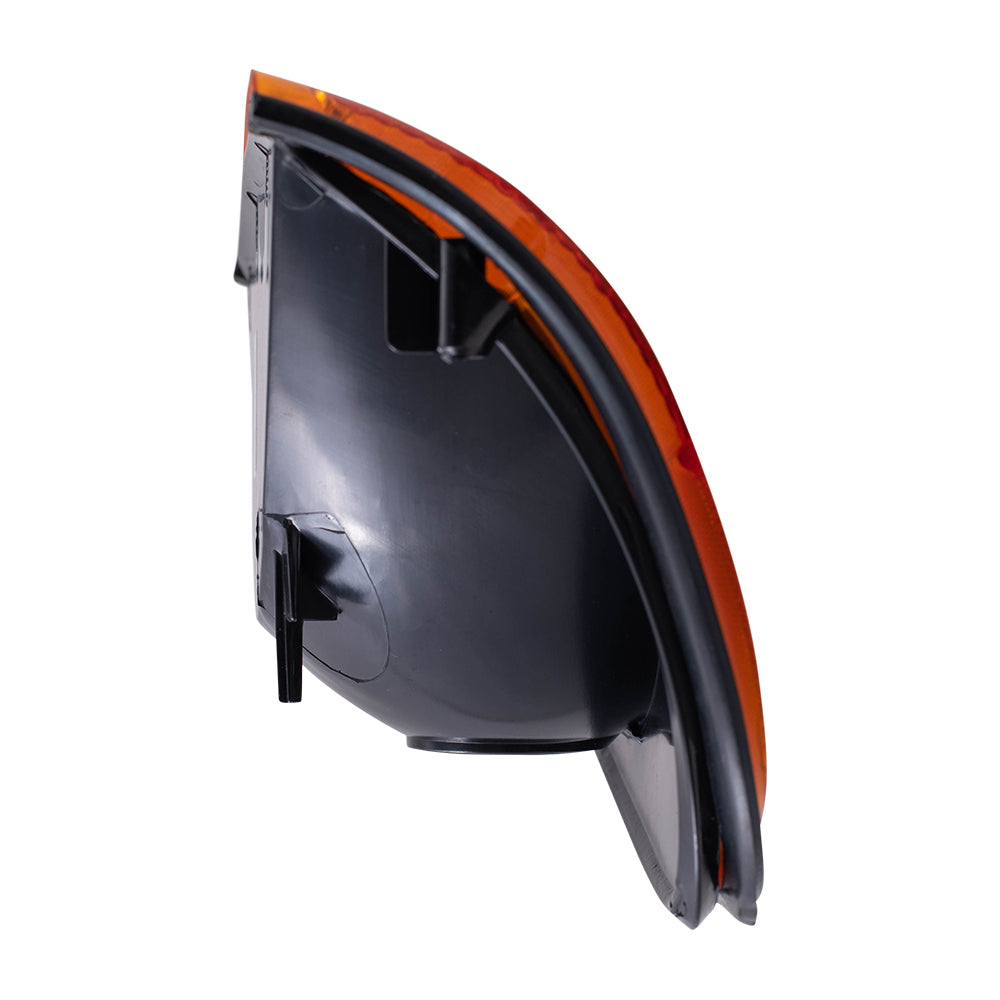 Park/Signal/Side Marker for 1992-2002 E-150 Econoline Amber Lens for 2003-2007 E-150 2003-2005 E-150 Club Wagon 1992-2002 E-250 Econoline 2003-2007 E-250 1992-1998 E-350 Econoline 3C2Z13200AA Right
