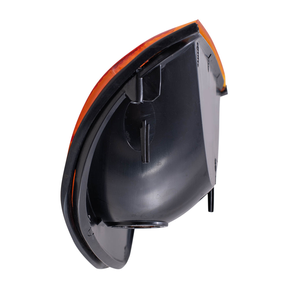 Park/Signal/Side Marker for 1992-2002 E-150 Econoline Amber Lens for 2003-2007 E-150 2003-2005 E-150 Club Wagon 1992-2002 E-250 Econoline 2003-2007 E-250 1992-1998 E-350 Econoline 3C2Z13200AA Right