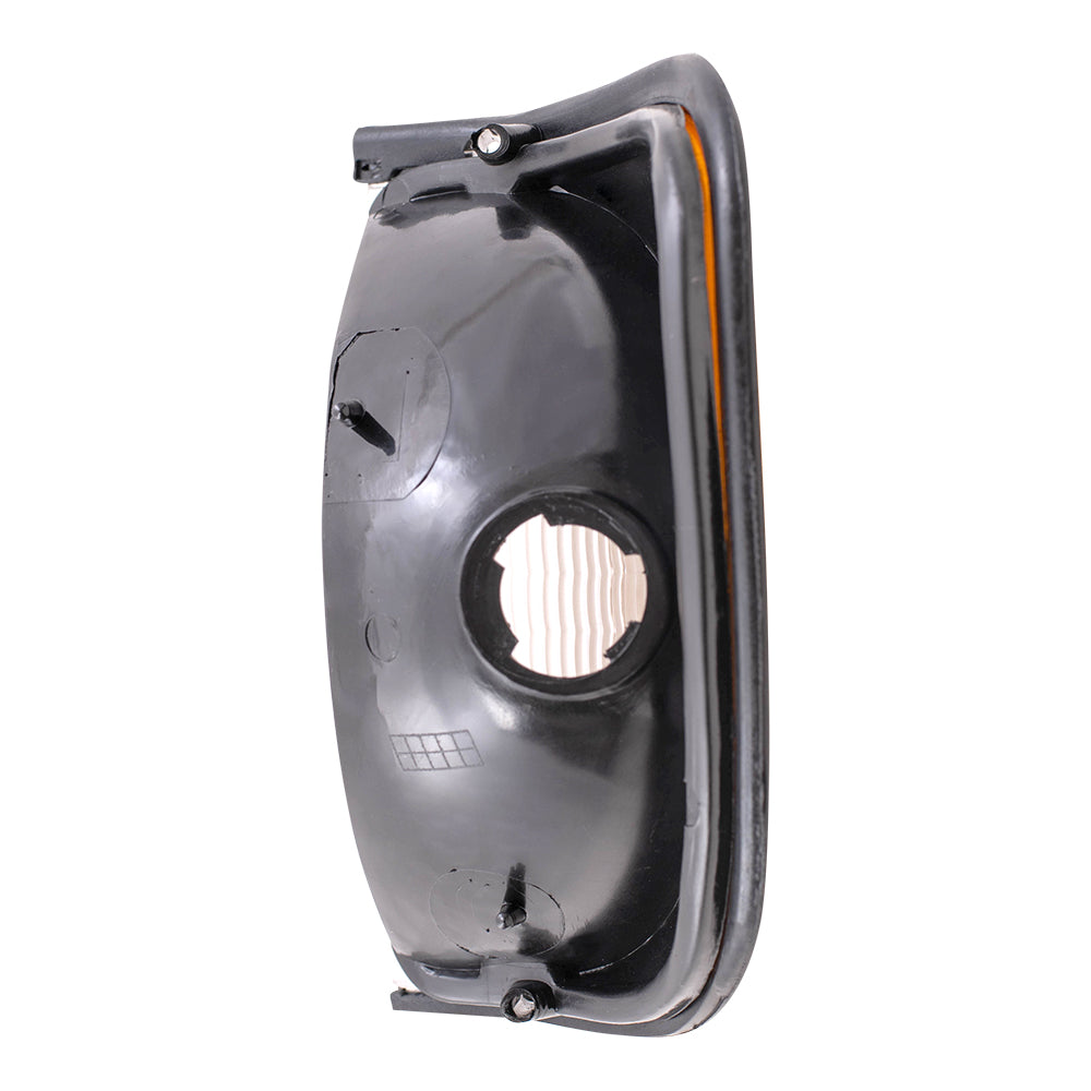 Park/Signal/Side Marker for 1992-2002 E-150 Econoline Amber Clear Lens for 2003-2007 E-150 2003-2005 E-150 Club Wagon 1992-2002 E-250 Econoline 2003-2007 E-250 1992-1998 E-350 Econoline F2UZ13201A