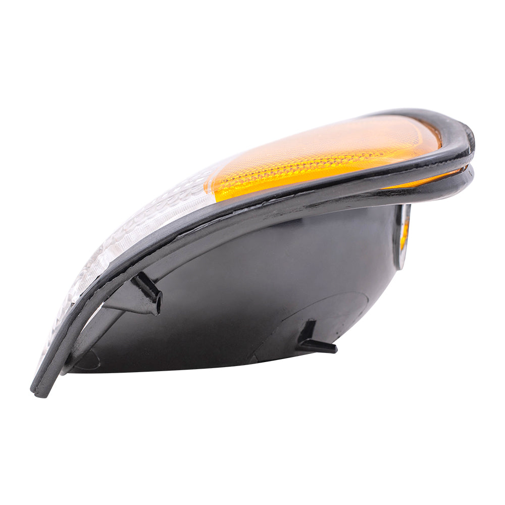 Park/Signal/Side Marker for 1992-2002 E-150 Econoline Amber Clear Lens for 2003-2007 E-150 2003-2005 E-150 Club Wagon 1992-2002 E-250 Econoline 2003-2007 E-250 1992-1998 E-350 Econoline F2UZ13201A