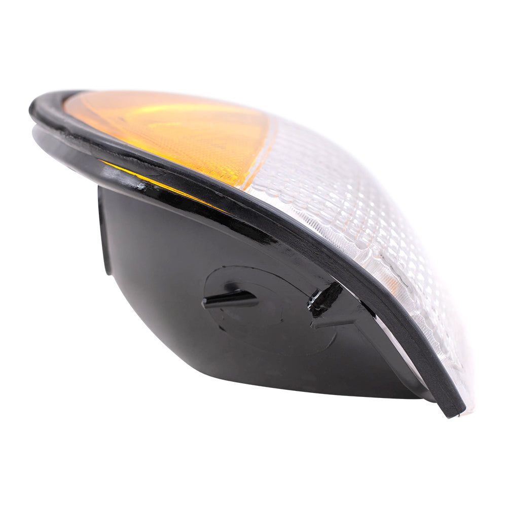 Park/Signal/Side Marker for 1992-2002 E-150 Econoline Amber Clear Lens for 2003-2007 E-150 2003-2005 E-150 Club Wagon 1992-2002 E-250 Econoline 2003-2007 E-250 1992-1998 E-350 Econoline F2UZ13201A