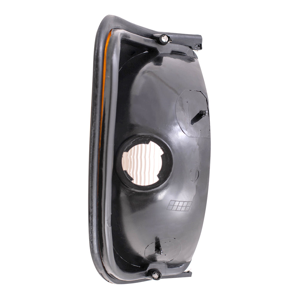 Park/Signal/Side Marker for 1992-2002 E-150 Econoline Amber Clear Lens for 2003-2007 E-150 2003-2005 E-150 Club Wagon 1992-2002 E-250 Econoline 2003-2007 E-250 1992-1998 E-350 Econoline F2UZ13201A