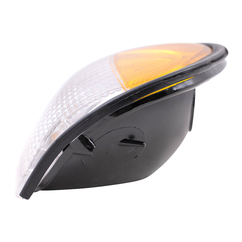 Park/Signal/Side Marker for 1992-2002 E-150 Econoline Amber Clear Lens for 2003-2007 E-150 2003-2005 E-150 Club Wagon 1992-2002 E-250 Econoline 2003-2007 E-250 1992-1998 E-350 Econoline F2UZ13201A
