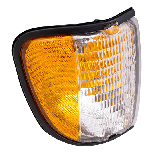 Park/Signal/Side Marker for 1992-2002 E-150 Econoline Amber Clear Lens for 2003-2007 E-150 2003-2005 E-150 Club Wagon 1992-2002 E-250 Econoline 2003-2007 E-250 1992-1998 E-350 Econoline F2UZ13200A