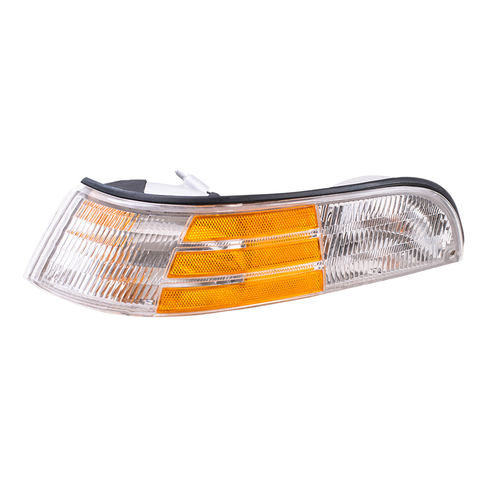 Park/Signal/Side Marker for 1992-1997 Crown Victoria w/ Cornering Lamp for F2AZ13201B Left FO2520124