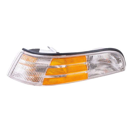 Park/Signal/Side Marker for 1992-1997 Crown Victoria w/ Cornering Lamp for F2AZ13201B Left FO2520124