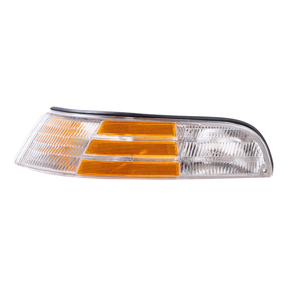 Park/Signal/Side Marker for 1992-1997 Crown Victoria w/ Cornering Lamp for F2AZ13201B Left FO2520124