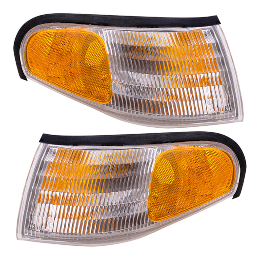 Park/Signal/Side Marker for 1994-1998 Mustang for F4ZZ13201A Set FO2520125