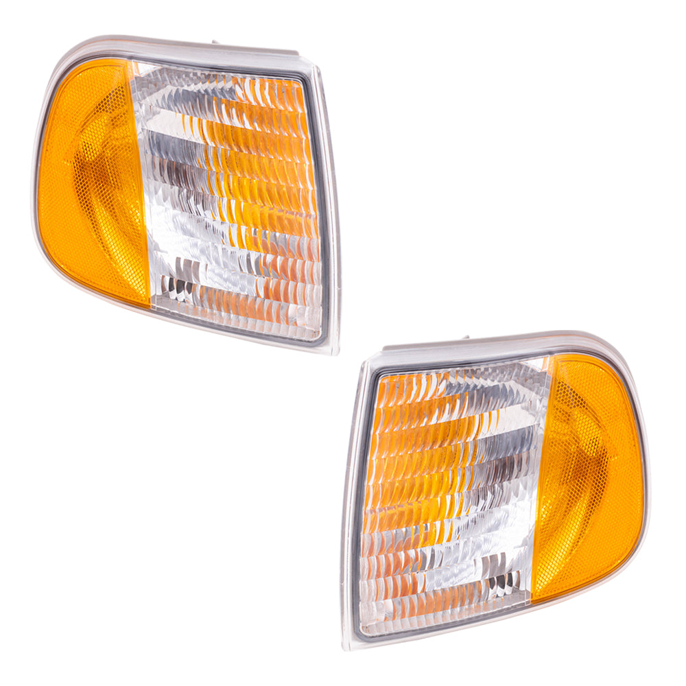 Park/Signal/Side Marker for 1997-1997 F-150 To 06/96 for 1997-1997 F-250 F65Z13201AD Set FO2520132