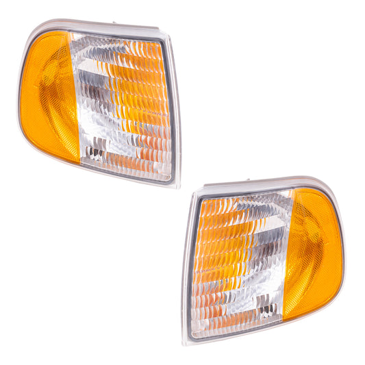 Park/Signal/Side Marker for 1997-1997 F-150 To 06/96 for 1997-1997 F-250 F65Z13201AD Set FO2520132