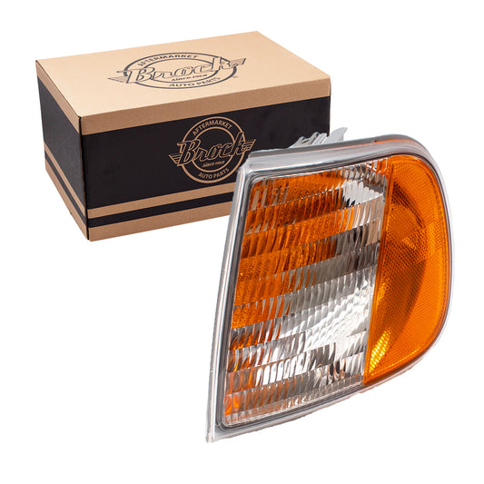 Park/Signal/Side Marker for 1997-2002 Expedition From 6/96 XL/XLT/Lariat/King Ranch for 1997-2003 F-150 1997-1999 F-250 F75Z13201AC Left FO2550118