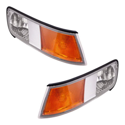Park/Signal/Side Marker for 1998-2002 Grand Marquis for XW3Z15A201BB Set FO2550124