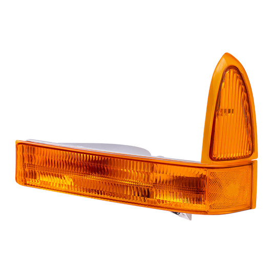 Park/Signal/Side Marker for 2000-2005 Excursion Amber Lens for 1999-2004 F-250 Super Duty 1999-2004 F-350 Super Duty XC3Z13201BA Left FO2520141