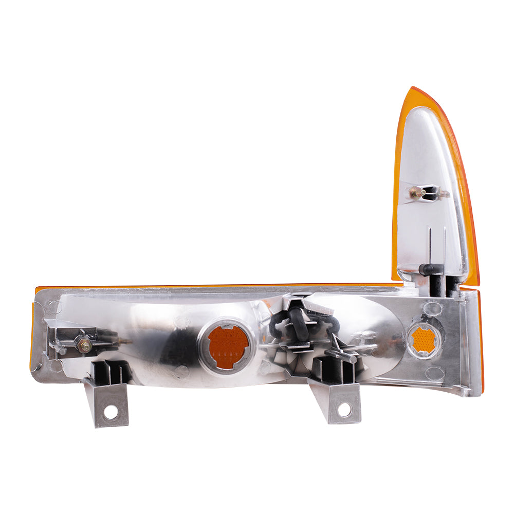 Park/Signal/Side Marker for 2000-2005 Excursion Amber Lens for 1999-2004 F-250 Super Duty 1999-2004 F-350 Super Duty XC3Z13201BA Set FO2520141