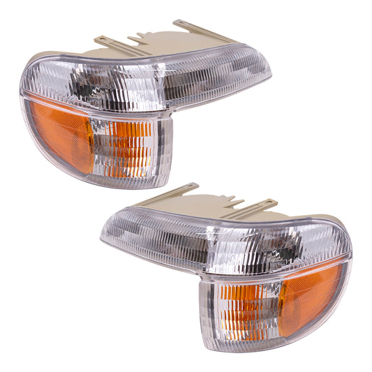 Park/Signal/Side Marker for 1995-2001 Explorer for 1997-1997 Mountaineer F67Z13201AA Set FO2520130