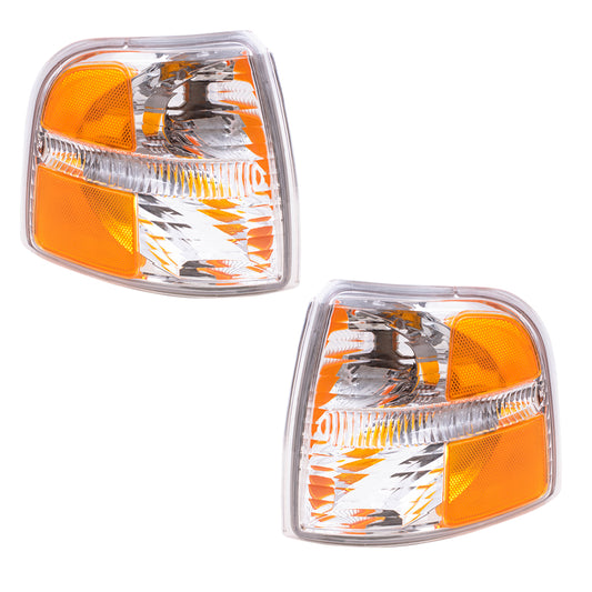 Park/Signal/Side Marker for 2002-2005 Explorer 4 Door for 1L2Z13201AA Set FO2520167