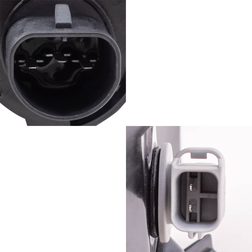 Brock Headlights with Park Signals Compatible with 2006-2011 Ranger Pickup Replacement Headlights with Park Lights Set