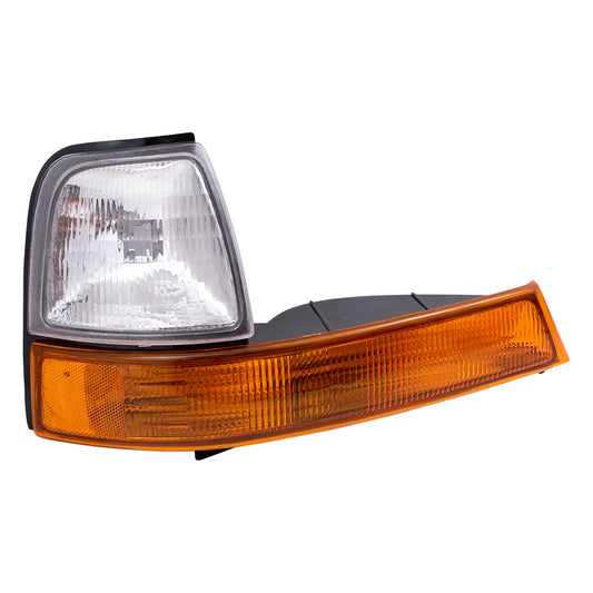 Park/Signal/Side Marker for 1998-2000 Ranger Amber/Clear for F87Z13200BA Right FO2521144