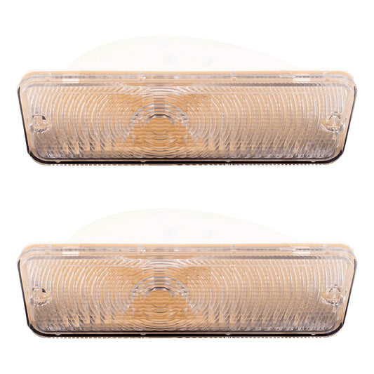 Park/Signal/Side Marker for 1975-1977 F-100 L=R Clear Lens for 1975-1977 F-150 1975-1977 F-250 1975-1977 F-350 D5TZ13200A FO2520159