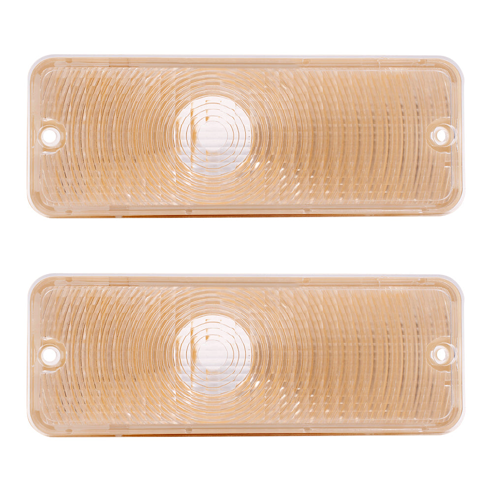 Park/Signal/Side Marker for 1975-1977 F-100 L=R Clear Lens for 1975-1977 F-150 1975-1977 F-250 1975-1977 F-350 D5TZ13200A FO2520159