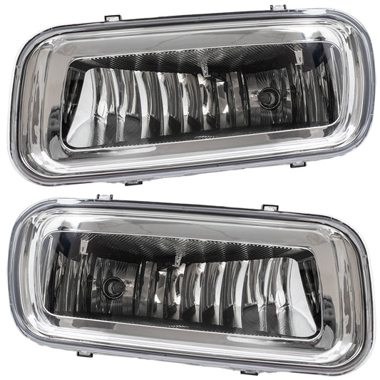 Fog Light for 2004-2006 F-150 Rectangular To 08/08/05 for 2006-2006 Mark LT 5L3Z15201A Set FO2592197