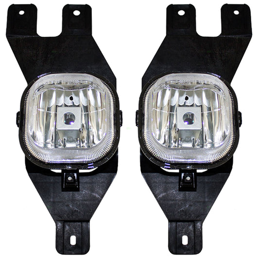 Fog Light for 2001-2004 Excursion for 2001-2004 F-250 Super Duty 2001-2004 F-350 Super Duty 3C3Z15200BA Set FO2592200