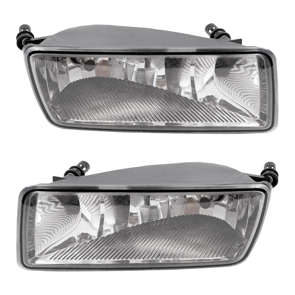 Fog Light for 2006-2010 Explorer Clear Rectangular for 2007-2010 Explorer Sport Trac 6L2Z15201AA Set FO2594100