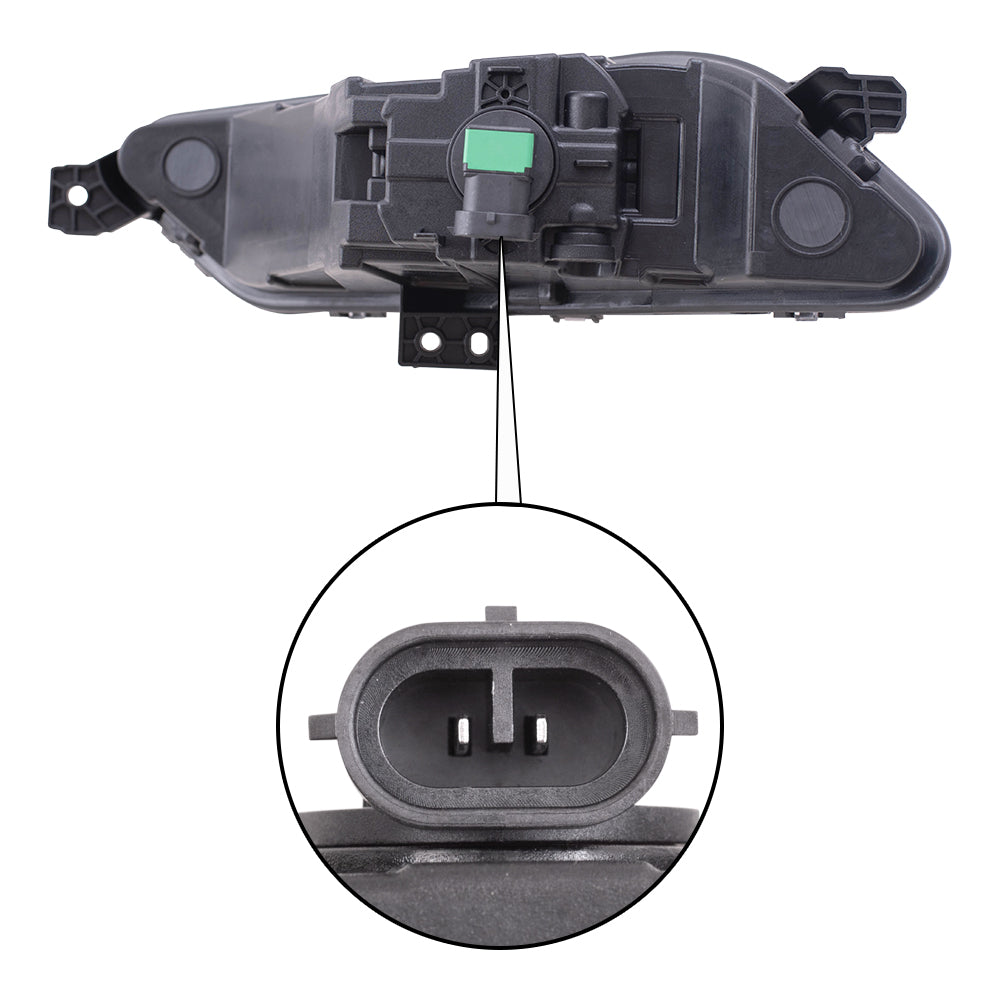 Fog Light for 2017-2018 Fusion for HS7Z15201A Set FO2592239
