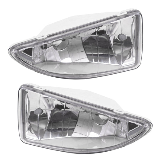 Fog Light for 2000-2004 Focus Exc SVT for YS4Z15L203BB Set FO2592177