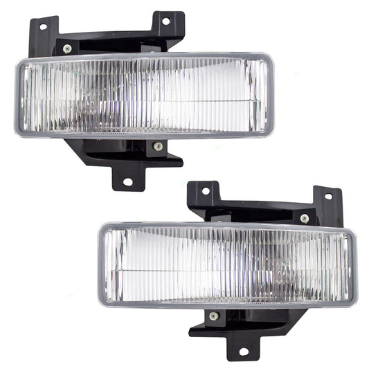 Fog Light for 1997-1998 Expedition Factory Installed for 1997-1998 F-150 1997-1998 F-250 1997-1998 F-350 F75Z15A255BB Set FO2592114