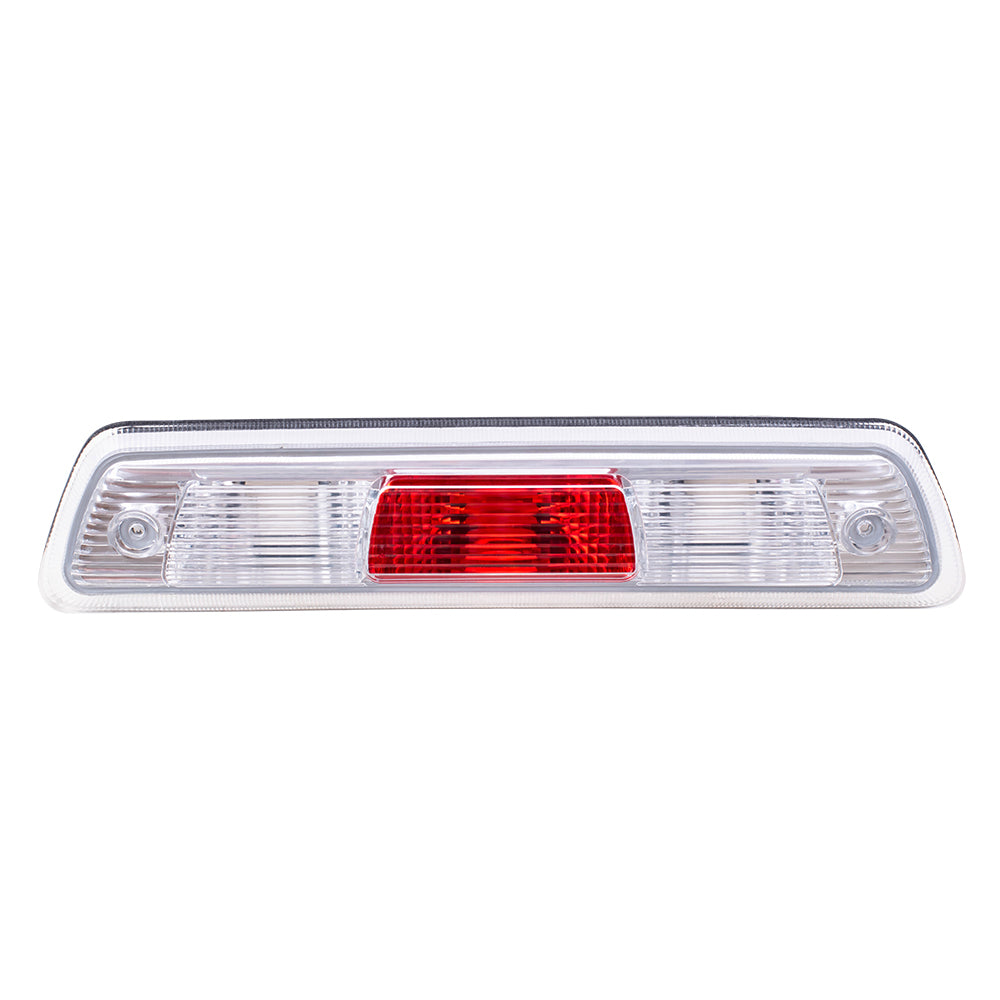 Brock Aftermarket Replacement Center High Mount Third Brake Light Unit Compatible With 2009-2014 Ford F-150 Without Hill Descent Control