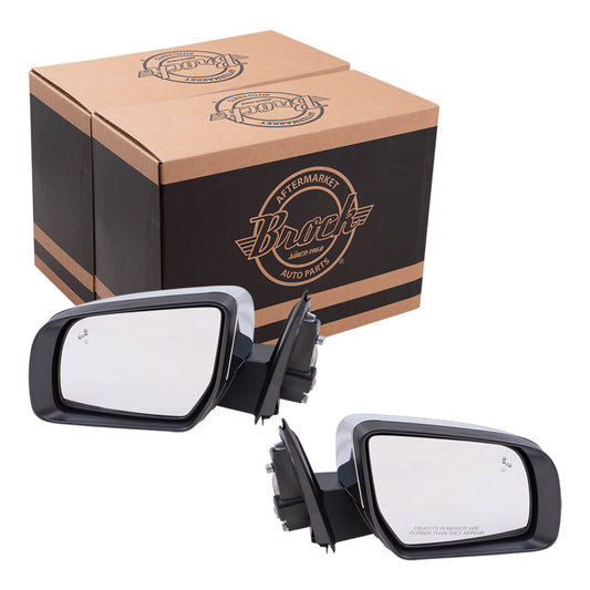 Power Mirror for 2019-2021 Ranger Blind Spot Detection Power Fold KB3Z17683E Set