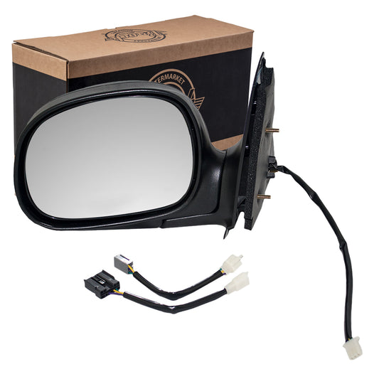 Power Mirror for 1997-2002 F-150 Exc Crew Cab for 1997-1999 F-250 F85Z17683FAB Left FO1320138