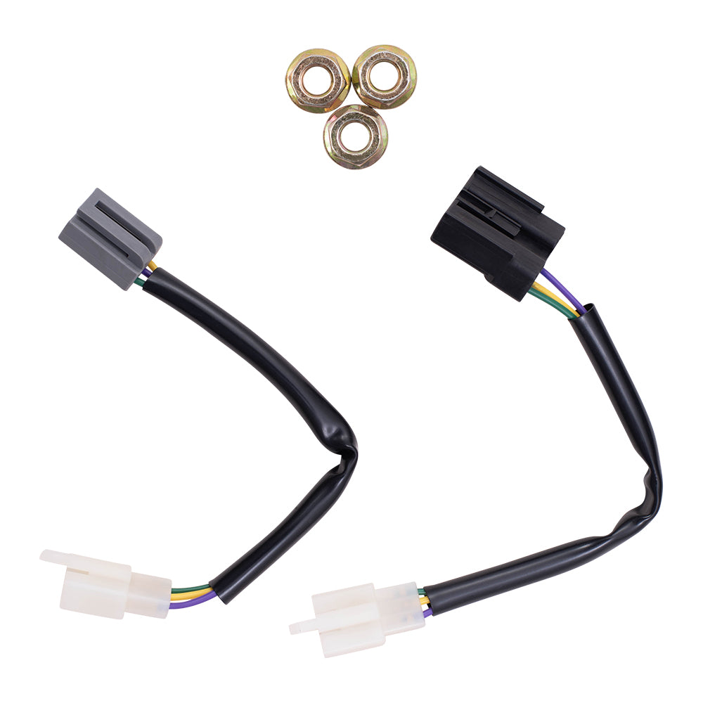 Power Mirror for 1997-2003 F-150 Standard Cab/Extended Cab Adapter for 1997-1999 F-250 for 2004 F-150 Heritage 1L3Z17682EAA Right FO1321134