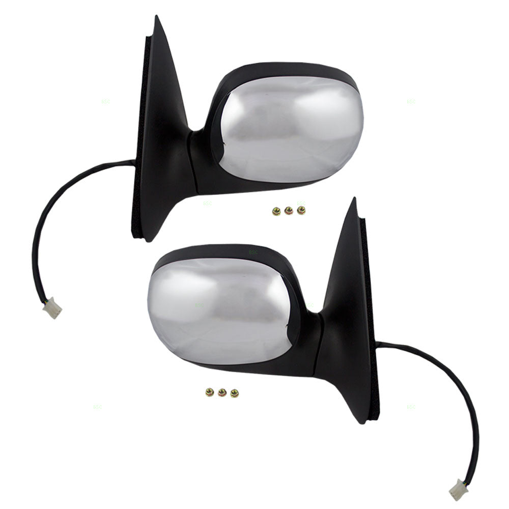 Power Mirror for 1997-2003 F-150 Exc Crew Cab for 1997-1999 F-250 for 2004 F-150 Heritage F75Z17683JAB Set FO1320138