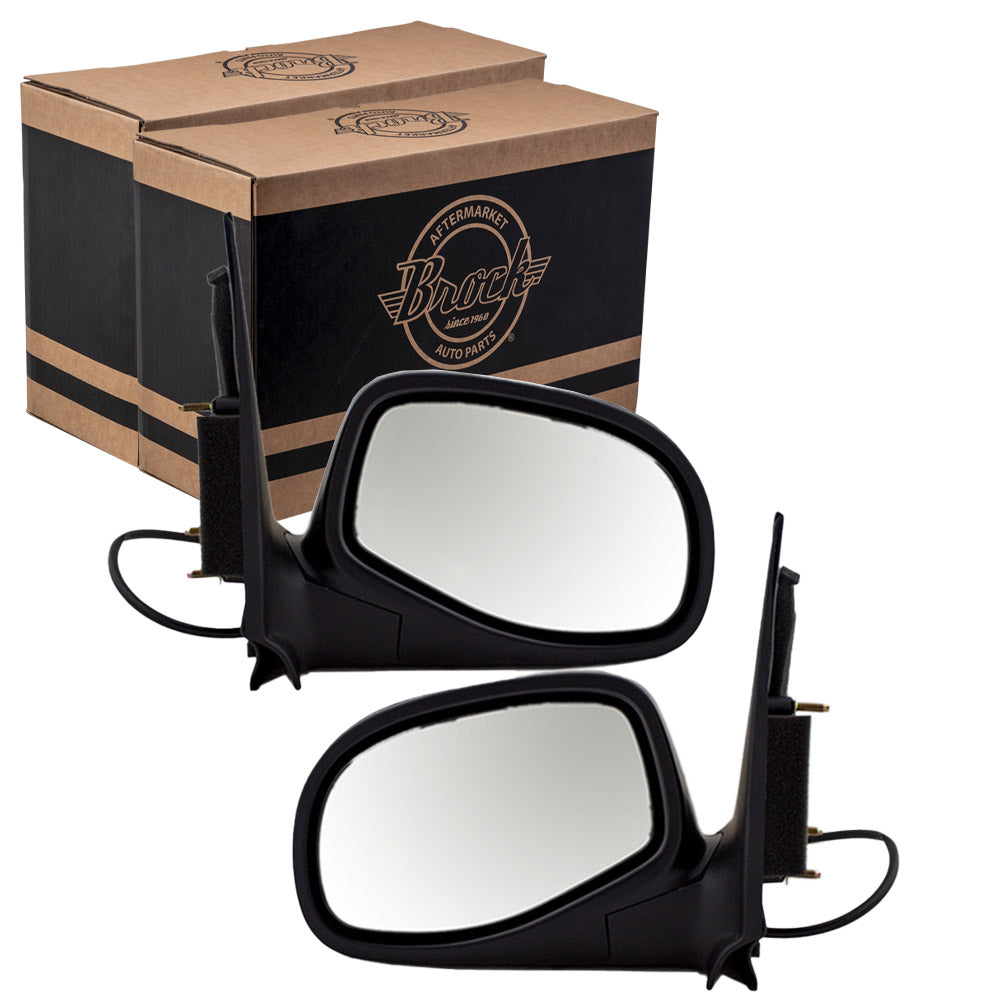 Power Mirror for 1998-2001 B2500 for 1993-2005 Ranger for 1996-1997 B2300 for 1996-2002 B3000 for 1996-2002 B4000 F47Z17682EA Set FO1320139