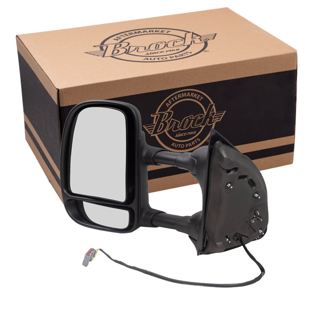 Power Mirror for 2000-2005 Excursion Extendable Includes Adapter for 1999-2007 F-250 Super Duty for 1999-2007 F-350 Super Duty 3C3Z17683DAA Left FO1320227
