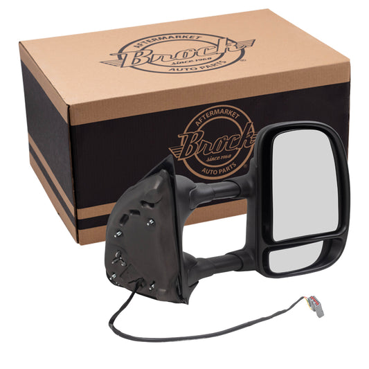 Power Mirror for 2000-2005 Excursion Extendable Includes Adapter for 1999-2007 F-250 Super Duty for 1999-2007 F-350 Super Duty 3C3Z17682DAA Right FO1321227