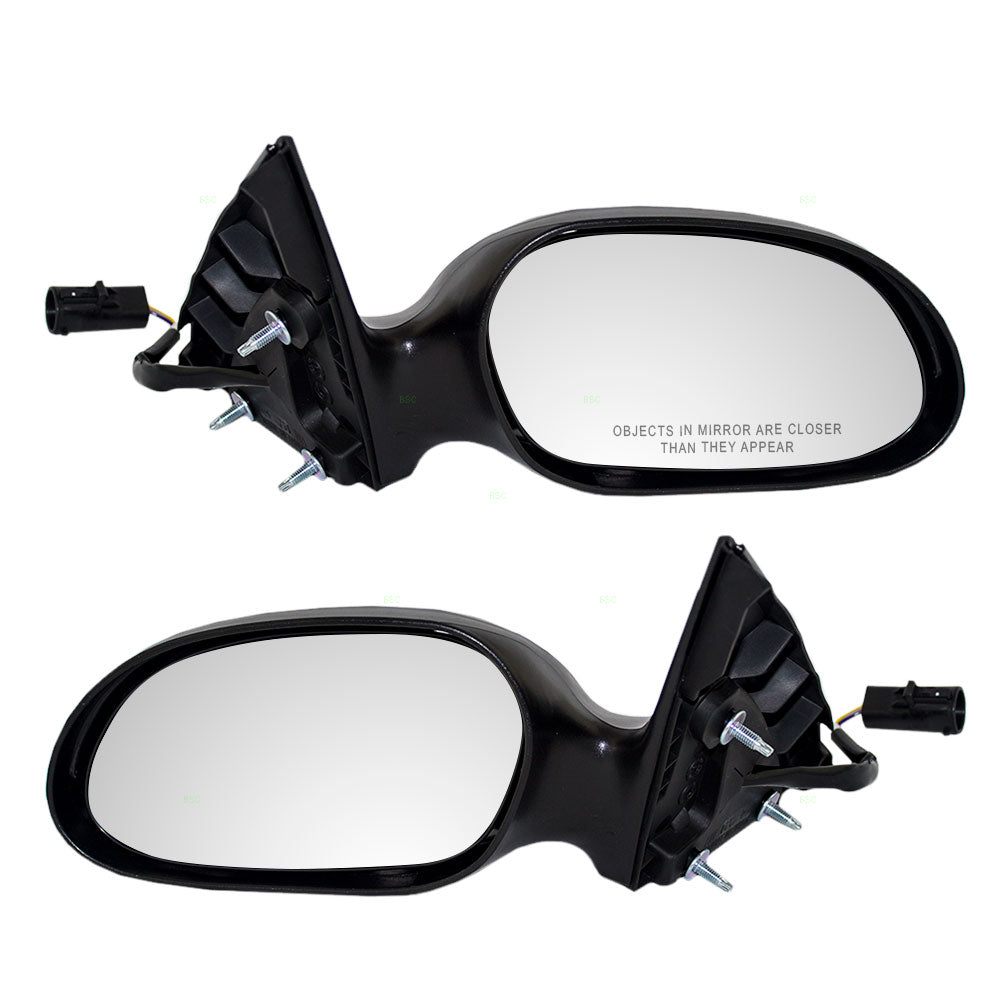 Power Mirror for 2000-2007 Taurus Paint To Match & Textured Black Covers for 2000-2005 Sable 6F1Z17683C Set FO1320194