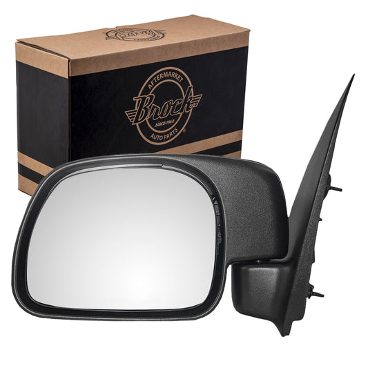 Power Mirror for 1999-2007 F-250 Super Duty Paddle Type 4 Mounting Studs for 1999-2007 F-350 Super Duty 1C3Z17683AAB Left FO1320213