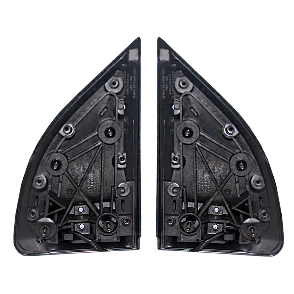 Power Mirror for 1999-2007 F-250 Super Duty Paddle Type 4 Mounting Studs for 1999-2007 F-350 Super Duty 1C3Z17683AAB Set FO1320213