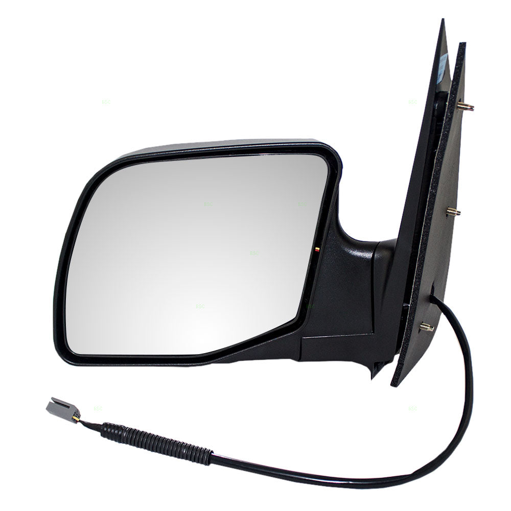Power Mirror for 1994-2002 E-150 Econoline Paddle Type for 2003-2006 E-150 for 1994-2002 E-250 Econoline for 2003-2004 E-250 for 2003-2005 E-350 Club Wagon for 1999-2003 E-350 Super Duty F4UZ17683B