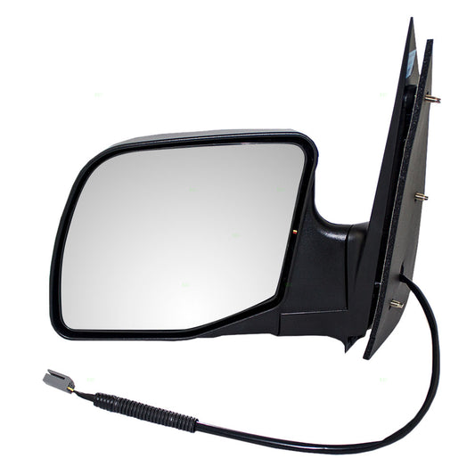 Power Mirror for 1994-2002 E-150 Econoline Paddle Type for 2003-2006 E-150 for 1994-2002 E-250 Econoline for 2003-2004 E-250 for 2003-2005 E-350 Club Wagon for 1999-2003 E-350 Super Duty F4UZ17683B