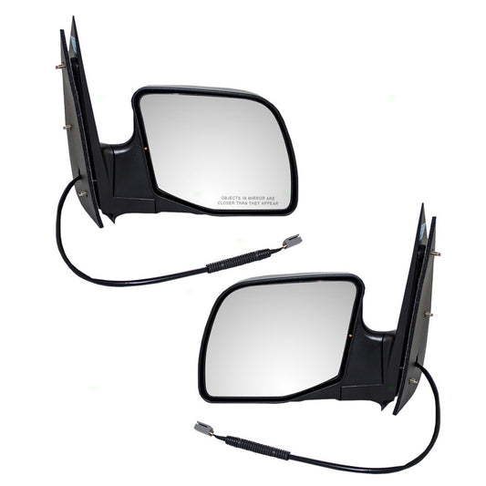 Power Mirror for 1994-2002 E-150 Econoline Paddle Type for 2003-2006 E-150 for 1994-2002 E-250 Econoline for 2003-2004 E-250 for 2003-2005 E-350 Club Wagon for 1999-2003 E-350 Super Duty F4UZ17683B