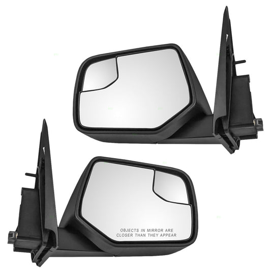 Power Mirror for 2008-2012 Escape Blind Spot Glass Manual Fold for 2008-2011 Mariner AL8Z17683AA Set FO1320351